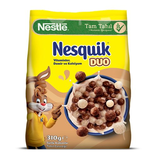 Nesquik Duo Kahvaltılık Gevrek 310 Gr