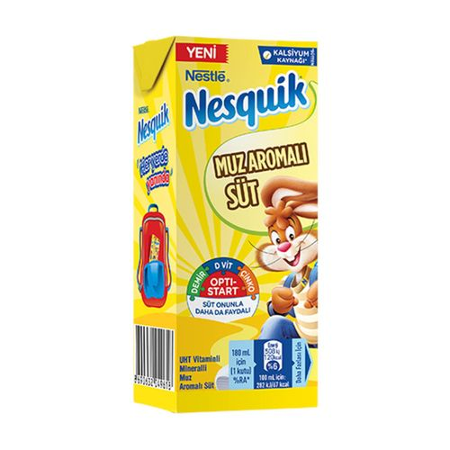 Nesquik Muz Aromalı Süt 180 Ml