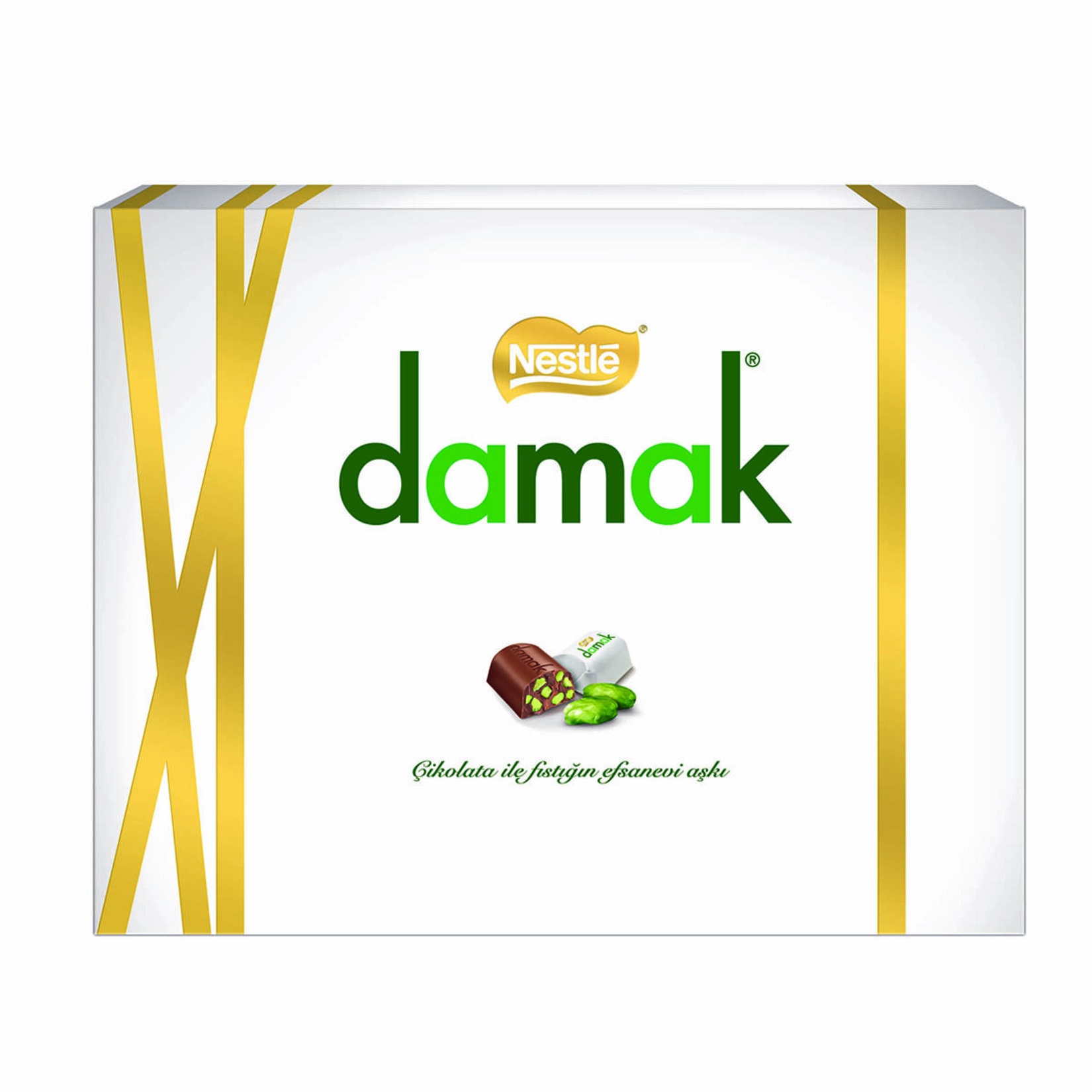 Nestlé Damak Antep Fıstıklı Sütlü Çikolata 176 Gr