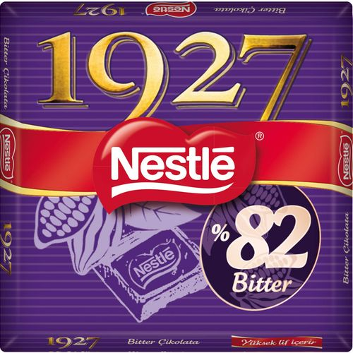 Nestle 1927 %82 Kakaolu Bitter Kare 60 Gr