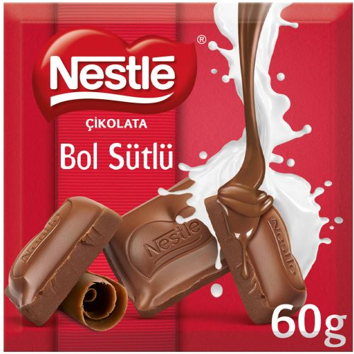 Nestle Classic Çikolata Bol Sütlü, 60 GR