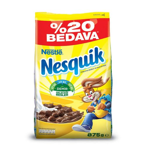 Nestle Nesquik 875 Gr Gevrek Promosyon