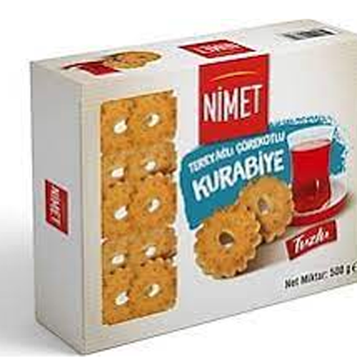 Nimet Kurabiye Tereyağlı Çörekotlu 500 GR