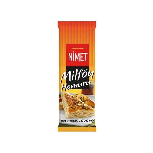 Nimet Dondurulmuş Dondurulmuş Milföy 1000 Gr
