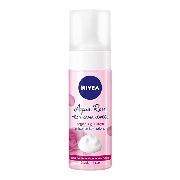 Nivea Aqua Rose Yüz Yıkama Köpüğü 150 Ml