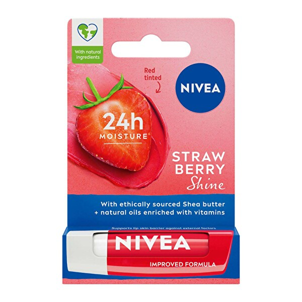 Nivea Çilek Dudak Bakım Kremi 4,8 Gr