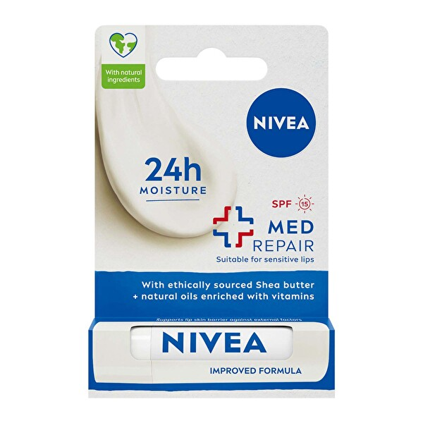 Nivea Med Repair Dudak Bakım Kremi 4,8 Gr