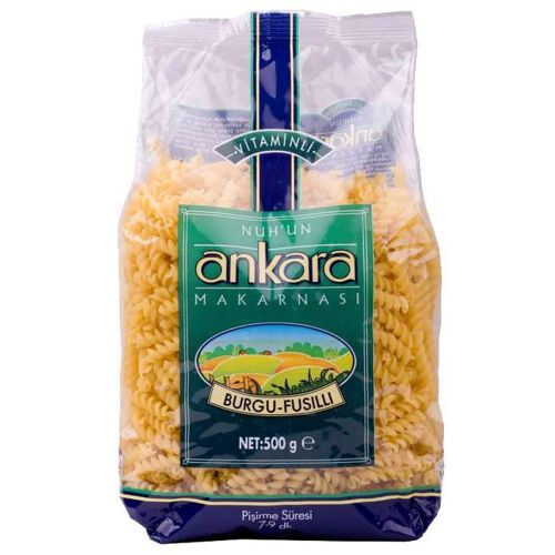 Nuh'un Ankara Vitaminli Burgu Makarna 500 Gr