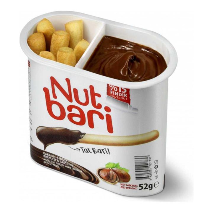 Nutbari Kakaolu Fındık Krema Grissini 52 Gr