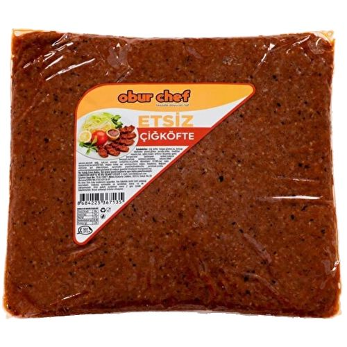 Obur Chef Etsiz Çiğköfte 500 Gr