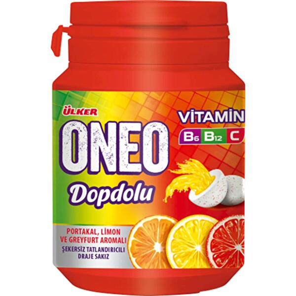Oneo Dopdolu Vitaminli Draje Şişe Meyve Aromalı 48 Gr
