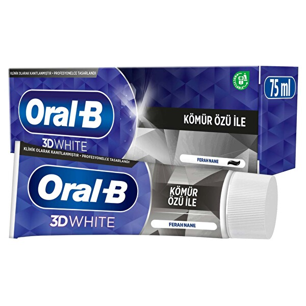 Oral-B Pro-3DW Kömür Özü 75 Ml