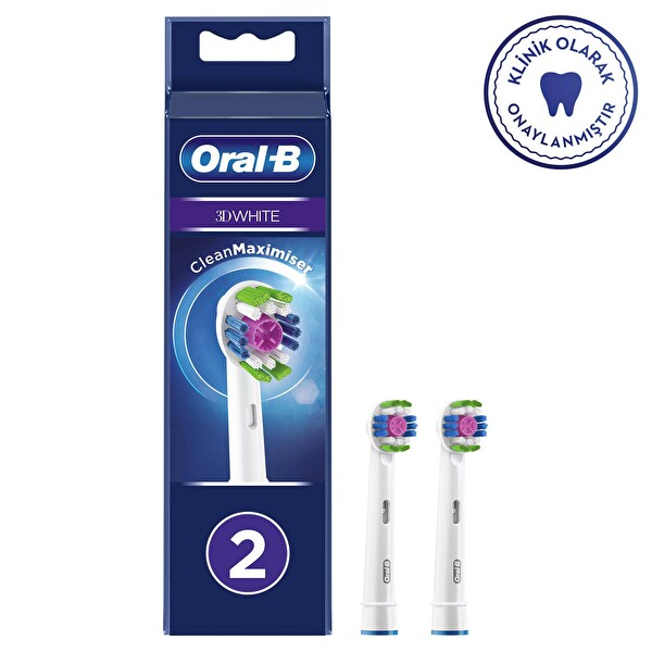 Oral-B Yedek Başlık 3D White X-Fil 2 Adet