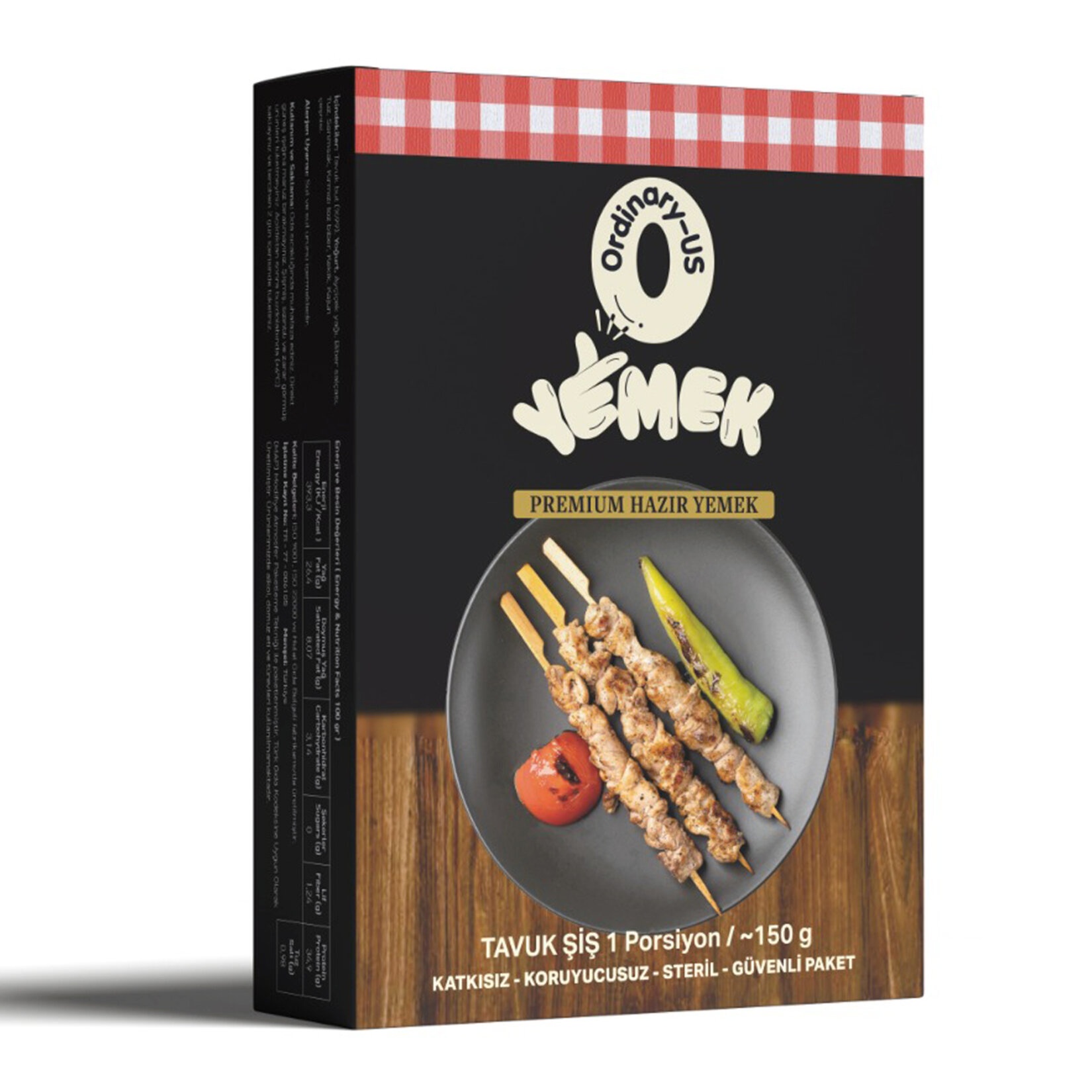 Ordinary-us Tavuk Şiş 150 Gr