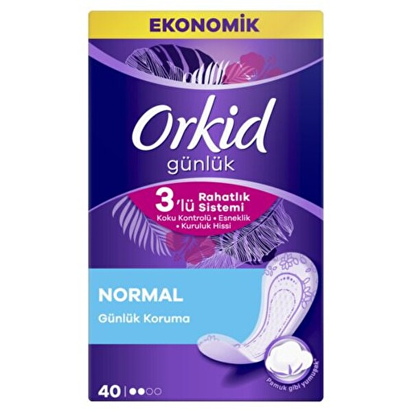 Orkid Günlük Eko Normal 40 Adet