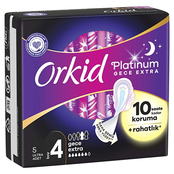 Orkid Platinum Tekli Gece Ekstra 5 Adet