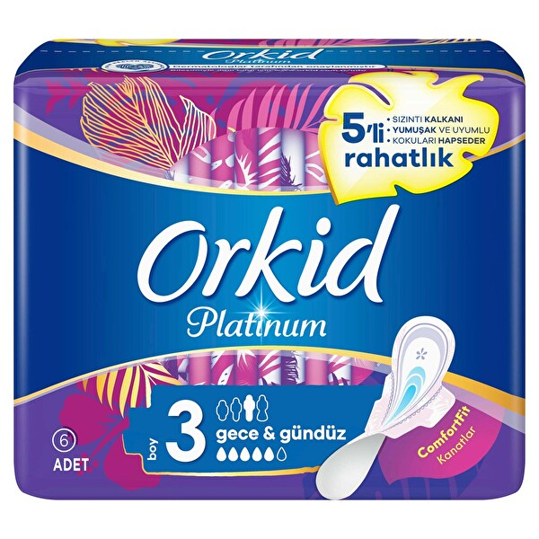 Orkid Platinum Tekli Uzun Ekstra 6 Adet