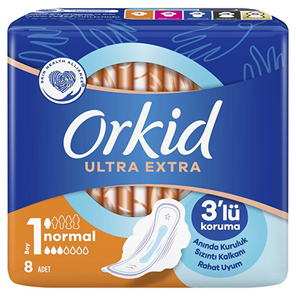 Orkid Ultra Extra Tekli Normal 8 Adet