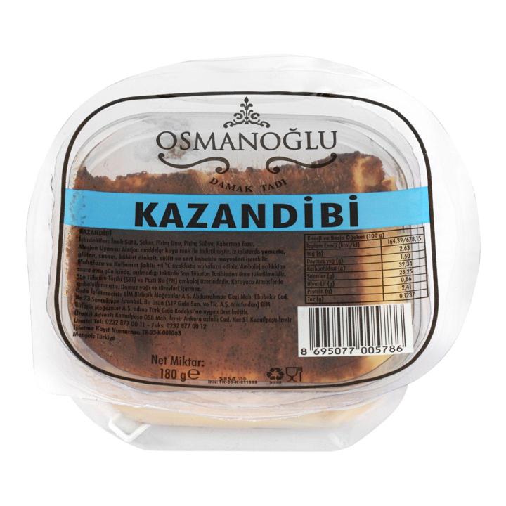 Osmanoğlu Damak Tadı Kazandibi 180 Gr