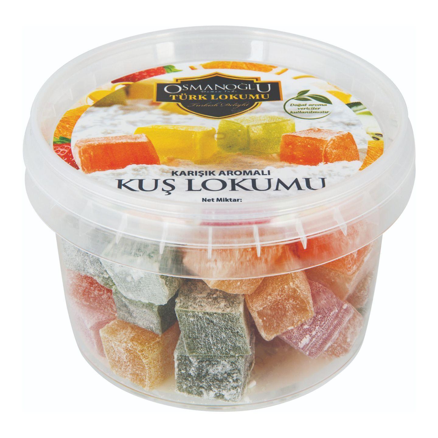 Osmanoğlu Meyve Aromalı Kuş Lokumu 180 Gr