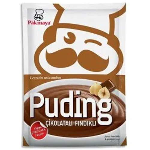 Pakmaya Çikolatalı Fındıklı Puding 118 Gr