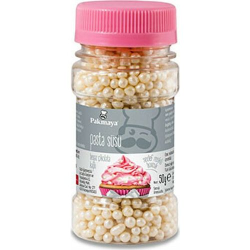 Pakmaya Pasta Süsü Sedef Boncuk 50 Gr