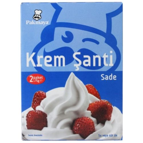 Pakmaya Sade Krem Şanti 2 x 75 Gr