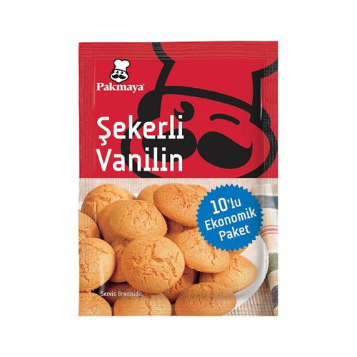 Pakmaya Şekerli Vanilin 10 Adet