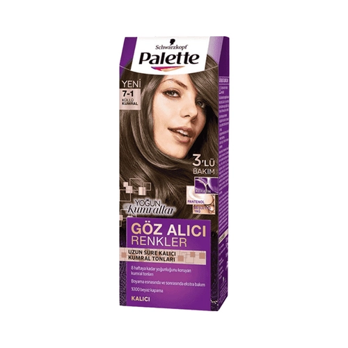 Palette Saç Boyası Basic Küllü Kumral 7.1 Adet