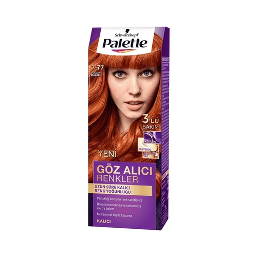 Palette Saç Boyası Basic Yoğun Bakır 7-77 Adet
