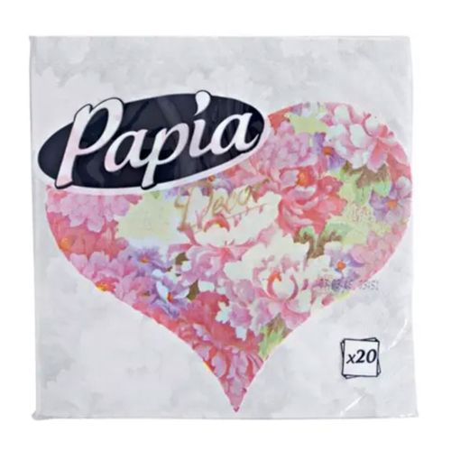 Papia Peçete Desenli 20 Adet