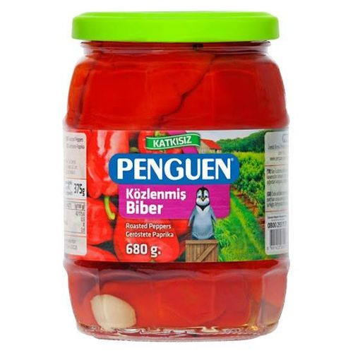 Penguen Közlenmiş Biber 680 Gr
