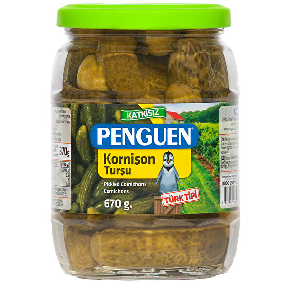 Penguen Salatalık Turşusu 670 Gr