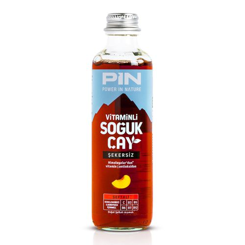 Pın Soğuk Çay Şeftali 250 Ml Cam