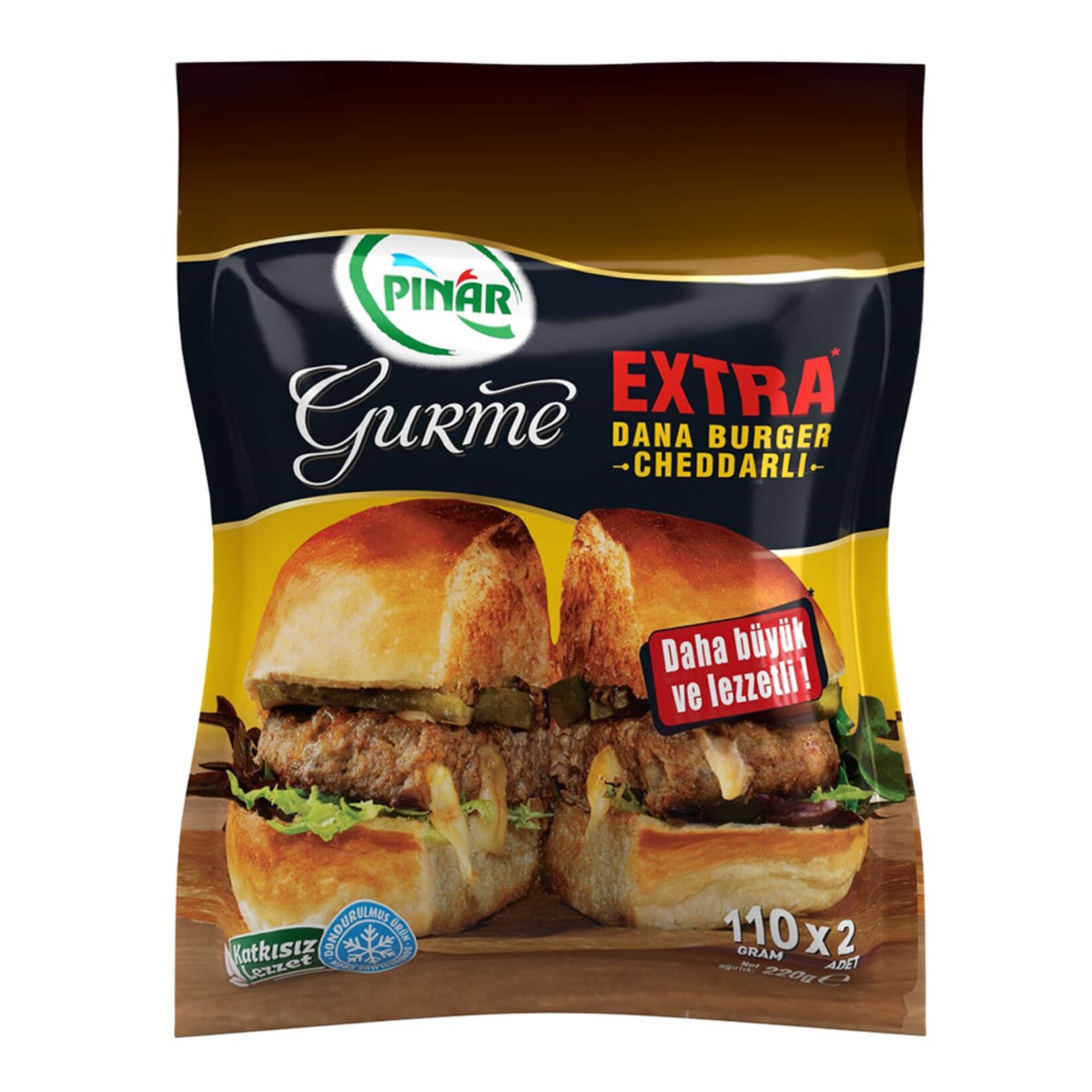 Pınar Burger Gurme Extra Cheddar 220 Gr
