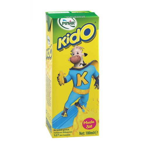 Pınar Kido Süt Muzlu 180 Ml