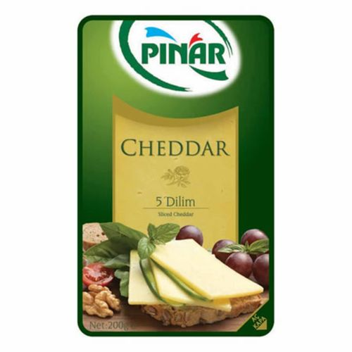 Pınar Peynir Cheddar Dilimli 200 Gr