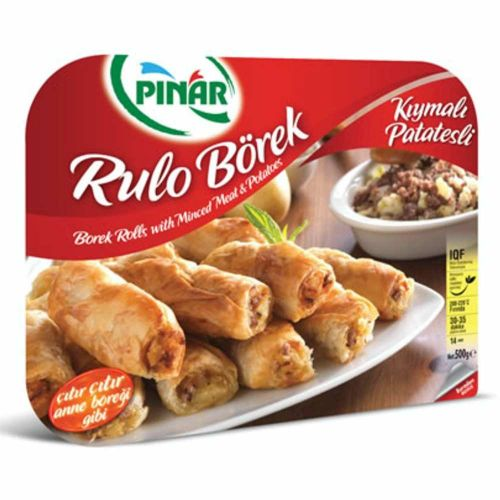 Pınar Rulo Börek Kıymalı Patatesli 500 Gr