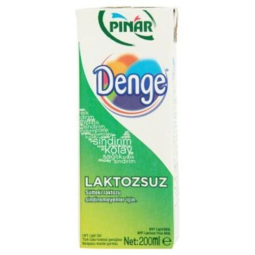 Pınar Süt Denge Laktozsuz 200 Ml