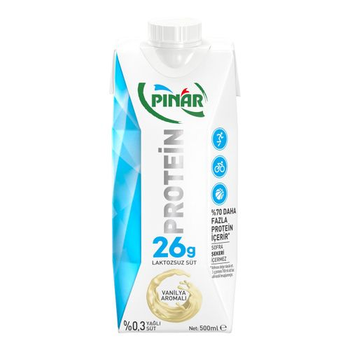 Pınar Süt Protein Vanilyalı 500 Ml
