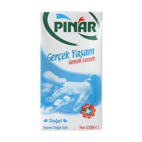 Pınar Süt Yarım Yağlı 500 Ml
