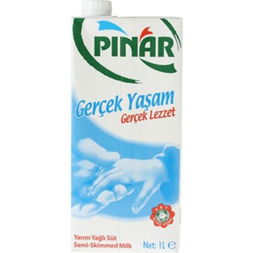 Pınar Yarım Yağlı Süt 1000 ML