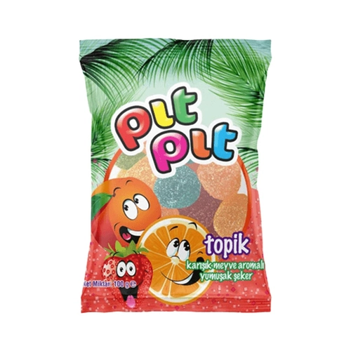 Pıt Pıt Yumuşak Şeker Topik Karışık 100 Gr