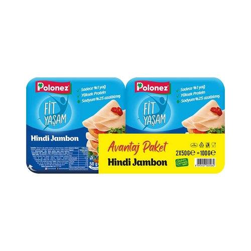 Polonez Hindi Jambon 2x50 Gr