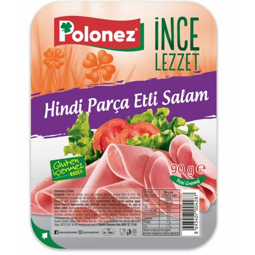 Polonez Hindi Parça Etli Salam 90 Gr