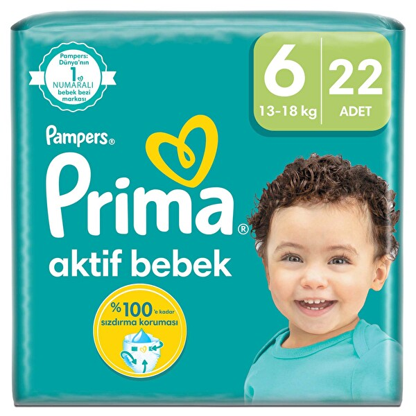 Prima Active Baby Mini Fırsat Paket 6 Numara 22 Adet
