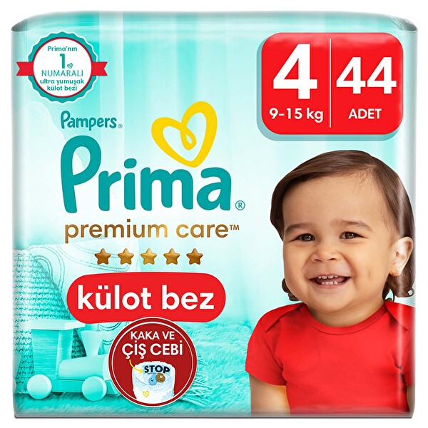 Prima P.care Külot Bez İkiz 4 Numara 44 Adet