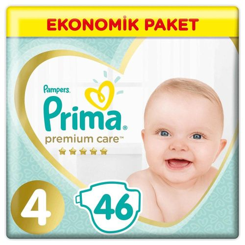 Prima Premium Care 4 Beden Eko Paket 9-14 Kg 46 Adet