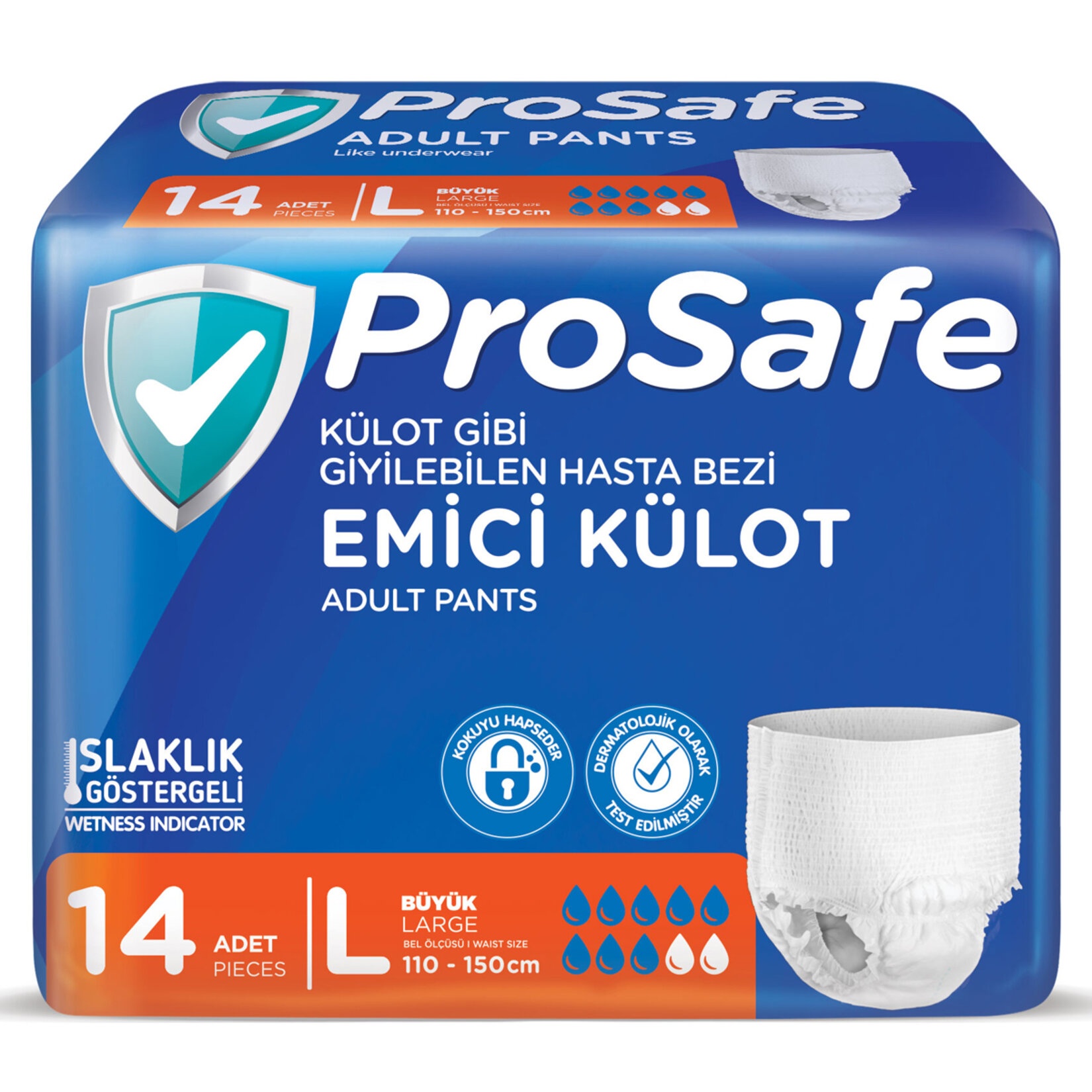 Prosafe Emici Külot Büyük Boy 14 Adet