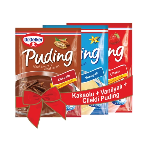 Puding 3lü Kak-van-çilk. 387 G Dr.oetker